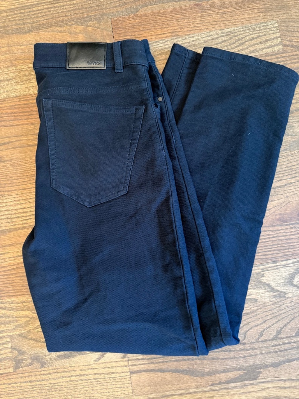 VRST Slim Fit Men’s 30x30 Navy 5 Pocket Performance Pants